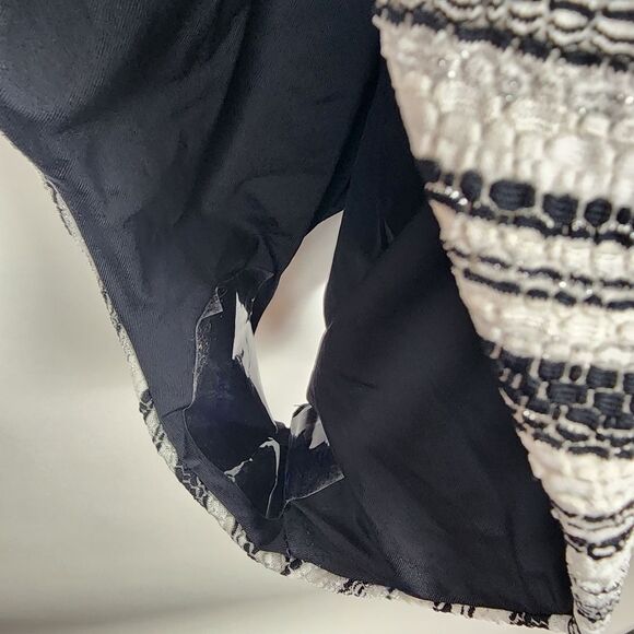 BECCA WOMENS SMALL Symphony Liz Plunge One Piece SWIMSUIT STRAPPY REBECCA VIRTUE - Picture 9 of 9